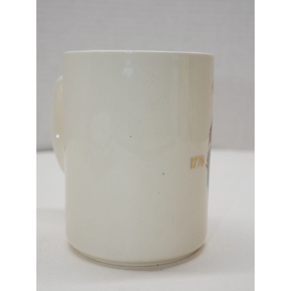 United States of America 200th Anniversary Collector Mug Conrad Crafters 1976 - Picture 8 of 12